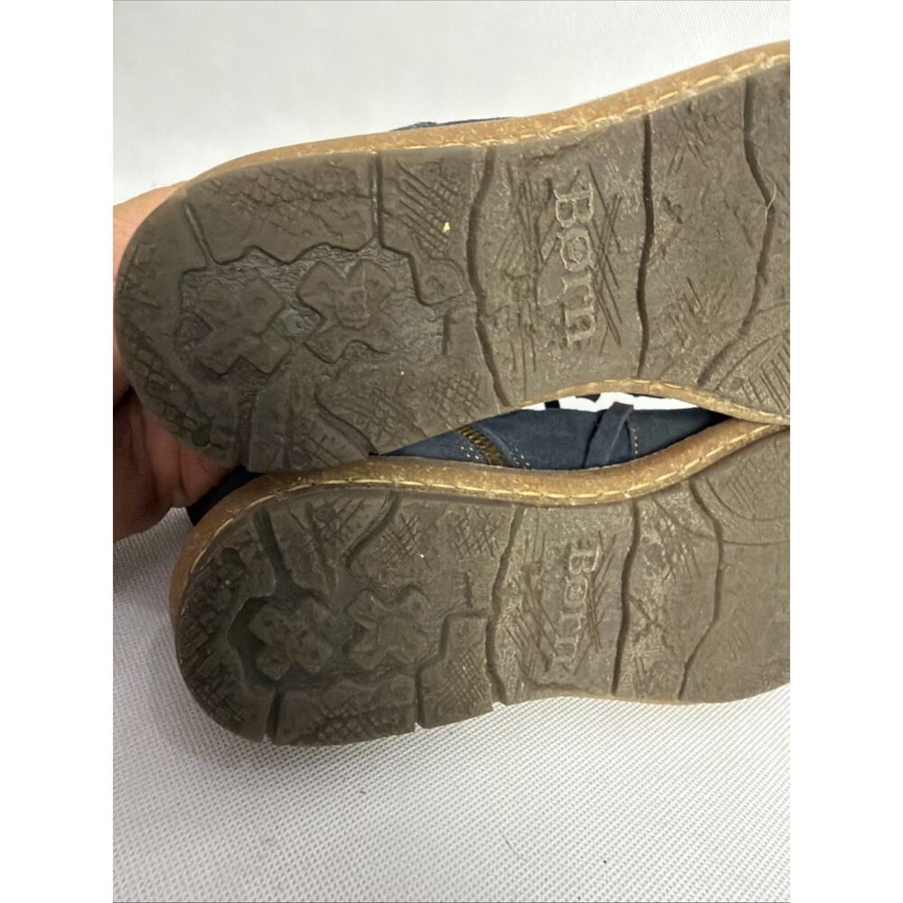 Born Women's Born Tarkiln Distressed Navy Blue Ankle Soft Suede Leather Upper - Picture 9 of 9